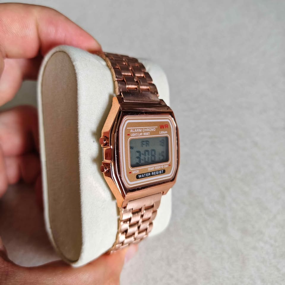 Rose Gold Classic Digital Watch - photo 2