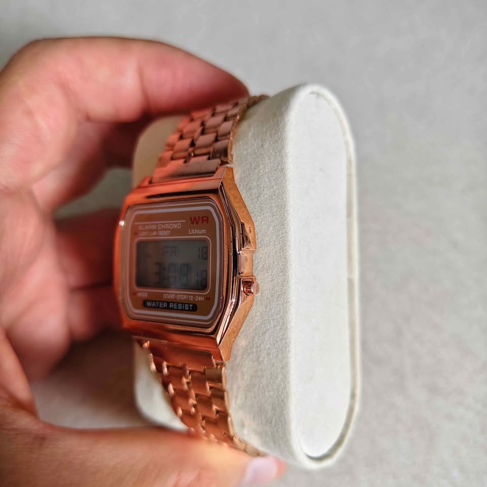 Rose Gold Classic Digital Watch - photo 3