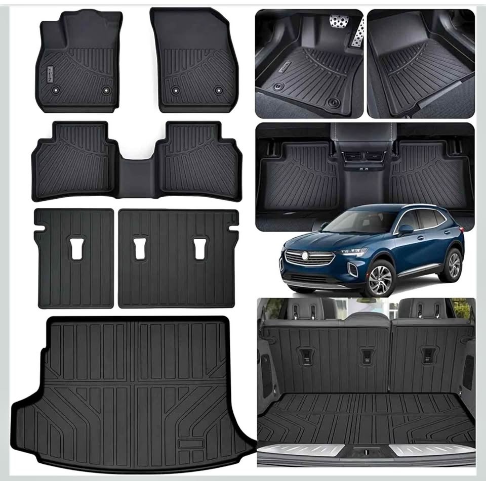 Buick Envision 5 Seats Floor Mats & Trunk Mat (2021-2025)