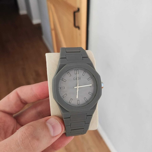 Unique Style Soft Touch Lite Grey Watch