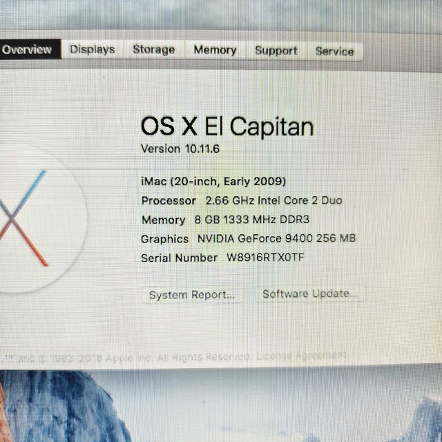 Apple iMac 20-inch (8GB RAM) – Great Condition - photo 5
