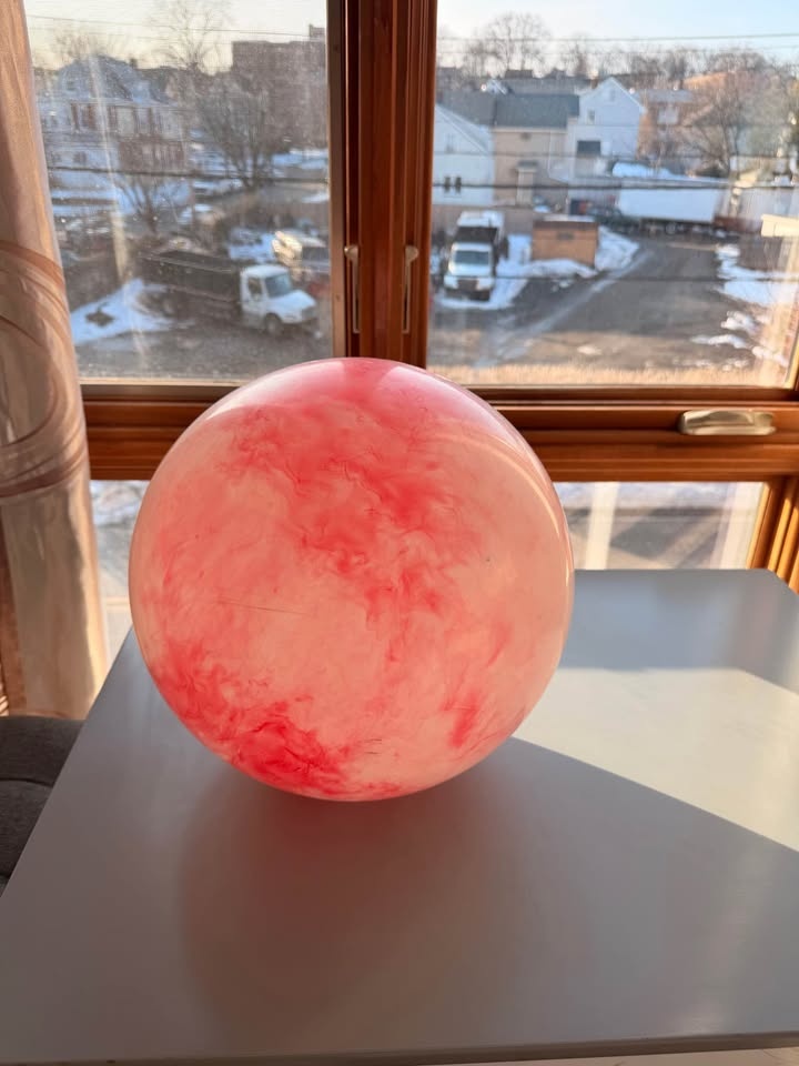 Marbleized Medium Playground Ball Like New - photo 4