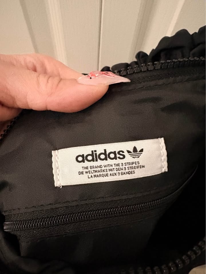 Adidas Black Scrunchie Strap Shoulder Bag - photo 3