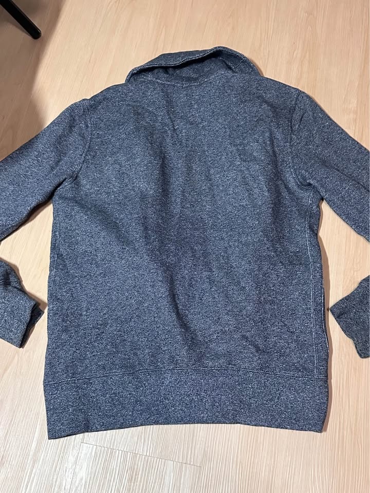 Club Monaco Grey Heathered Shawl Collar Cardigan Small - photo 2
