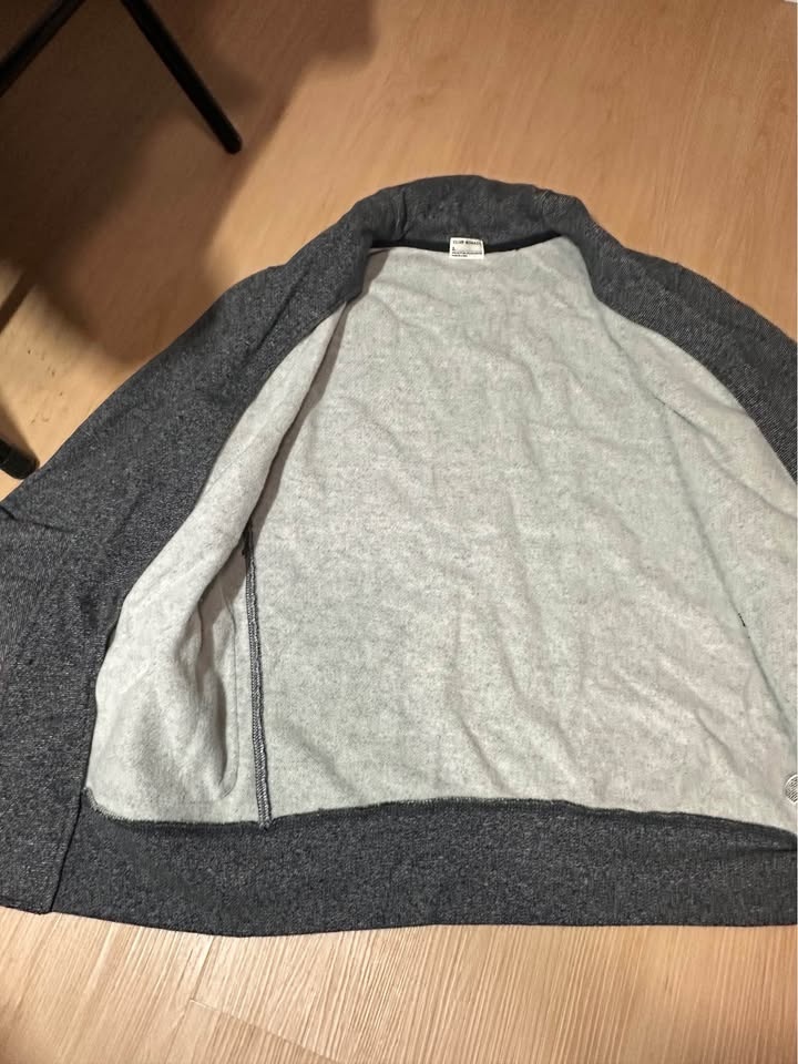 Club Monaco Grey Heathered Shawl Collar Cardigan Small - photo 4