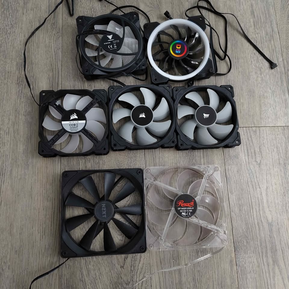 ❄️ PC case fans 120 and 140mm 🎮 - photo 5