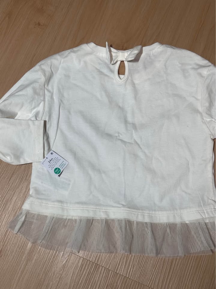 Carter's 24m Ballerina Mouse Tulle Top - photo 4