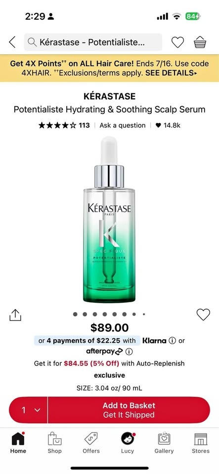 Kerastase Scalp Serum Potentialiste Specifique