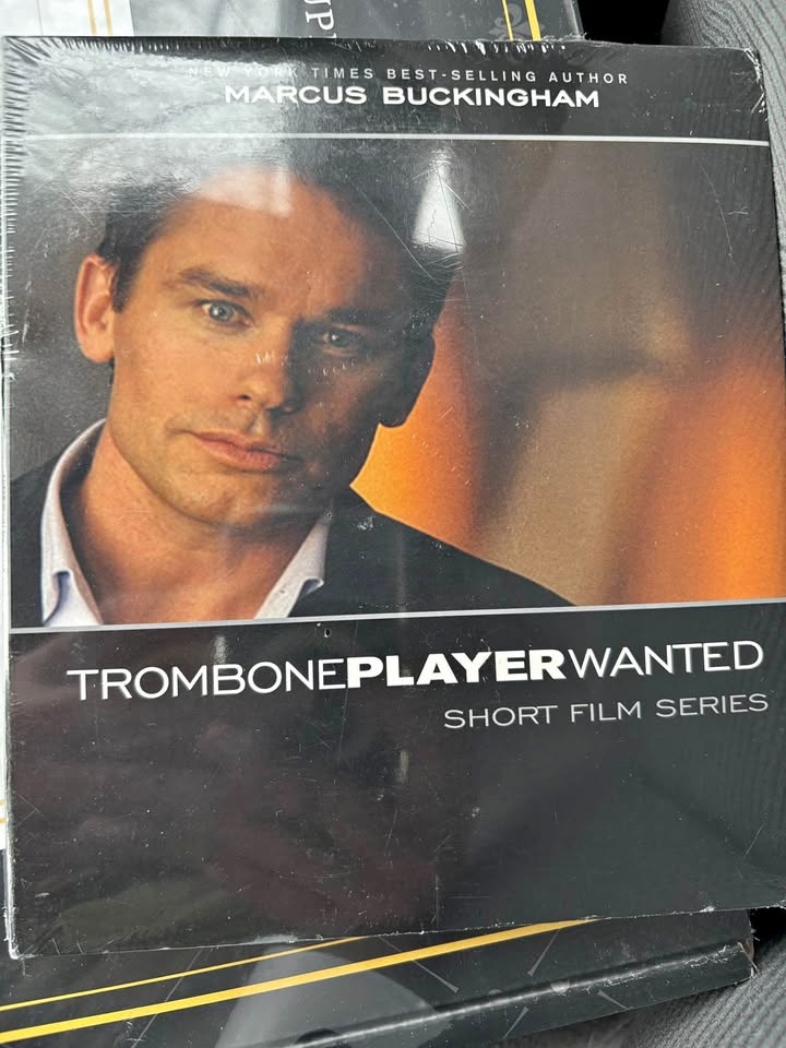 Marcus Buckingham Trombone Player Wanted Short Film Series DVD