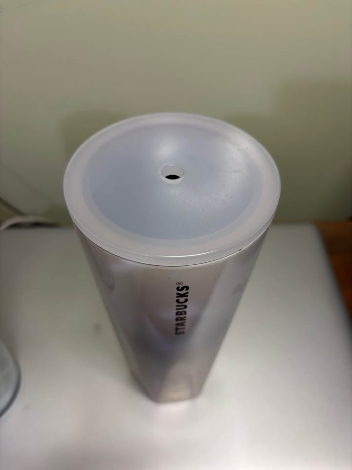 Starbucks White Silver Ombre Stainless Steel Tumbler - photo 3