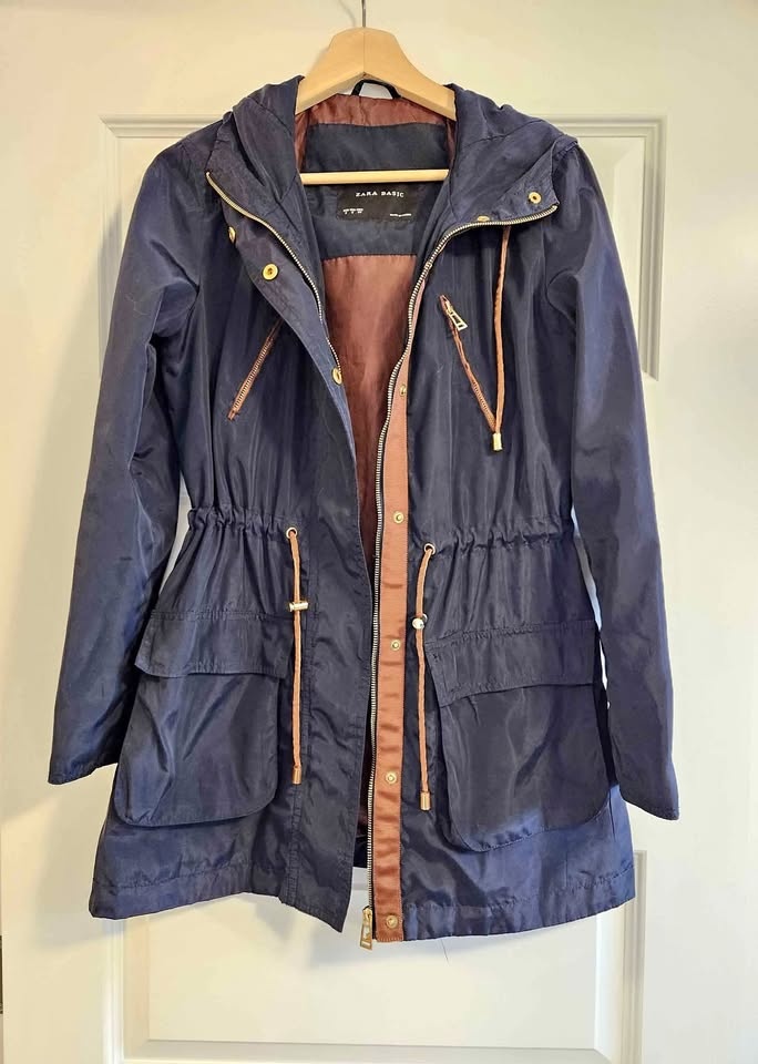 Women's ZARA Spring Windbreaker Jacket - Size Small