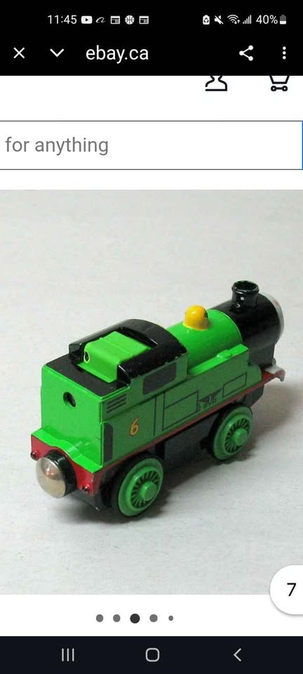 Percy Battery Operated Thomas Wooden Railway 2000 LC99712 - photo 2