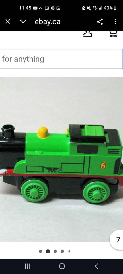 Percy Battery Operated Thomas Wooden Railway 2000 LC99712 - photo 3
