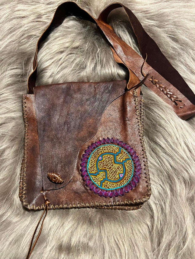 Handmade Leather Side Bags - photo 3