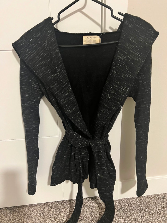 ZhenNymph Lightweight Jacket with Belt and Hood - XS
