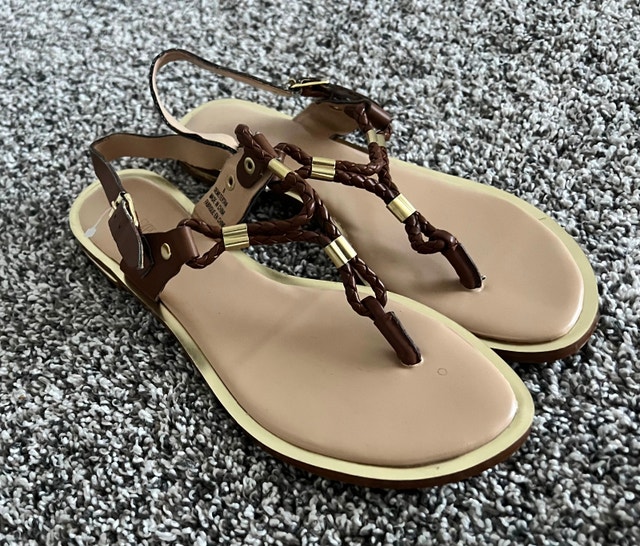 2 Pairs of New Sandals - Size 6