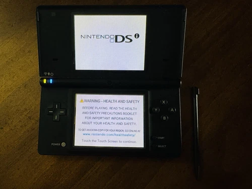 2008 Nintendo DS Lite Handheld System - Cobalt/Black