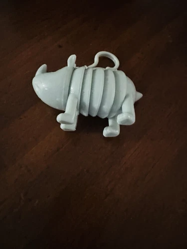 Fidget Animal Toy Keychain - Rhino Design - photo 5