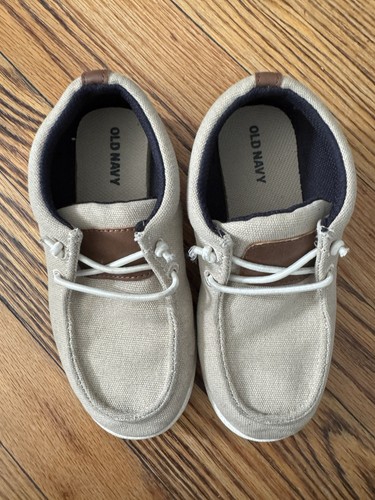 Boys Slip-On Knit Deck Shoes - Size 12 (Ages 5-6)