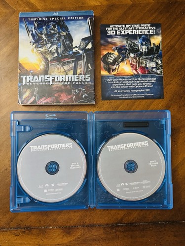 Transformers: Revenge of the Fallen DVD (2009, 2-Disc)