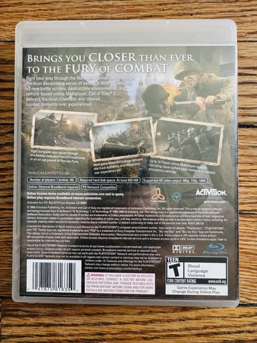 Call of Duty 3 - PlayStation 3 (2006) - photo 2