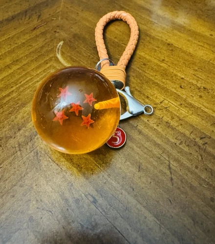 5 stars Dragon Ball crystal Acrylic keychain