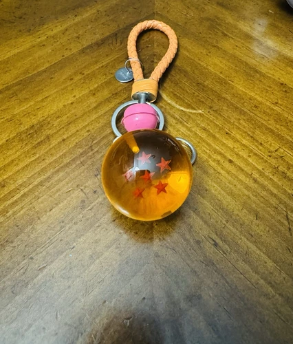 5 stars Dragon Ball crystal Acrylic keychain - photo 3