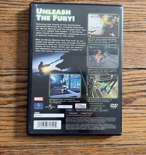 Hulk (Sony PlayStation 2, 2003) - photo 2