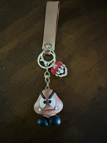 Super Mario Goomba Keychain - photo 3