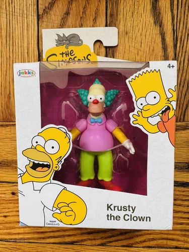 2024 Jakks Pacific Simpsons Krusty the Clown Action Figure 2.5"
