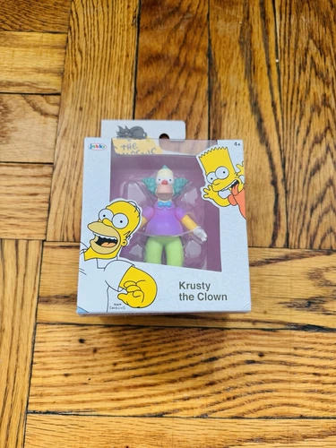2024 Jakks Pacific Simpsons Krusty the Clown Action Figure 2.5" - photo 3