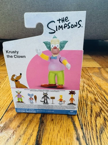 2024 Jakks Pacific Simpsons Krusty the Clown Action Figure 2.5" - photo 5