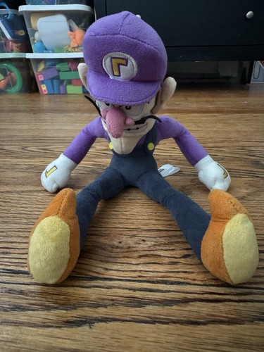 Super Mario Waluigi Figure Plush 10inch - photo 2