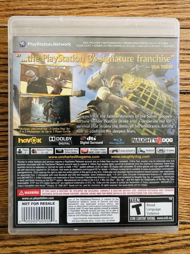 Uncharted 3: Drake's Deception - PlayStation 3 (2011) - photo 2