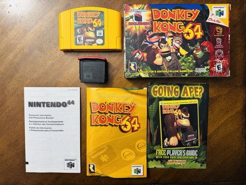 1999 Donkey Kong 64 Nintendo 64 Original Cartridge - photo 4