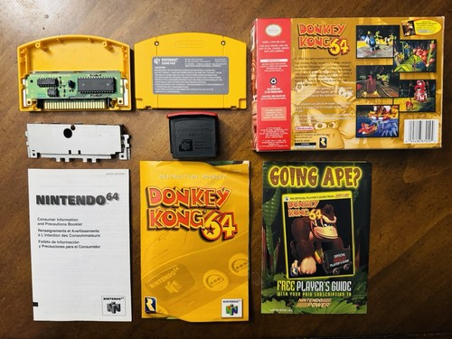 1999 Donkey Kong 64 Nintendo 64 Original Cartridge - photo 5