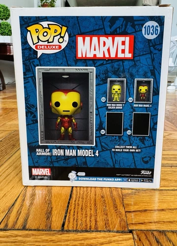 (2022) Funko Pop! Deluxe: Marvel - Hall of Armor: Iron Man Model - photo 5