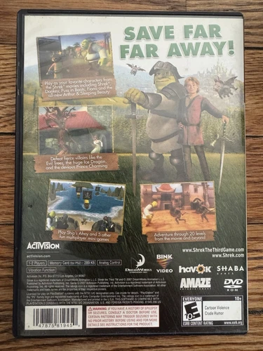 Shrek the Third (Sony PlayStation 2, 2007) - photo 2