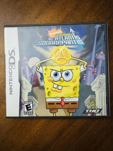 SpongeBob's Atlantis SquarePantis (Nintendo DS Video Game 2007)