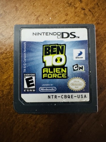Ben 10: Alien Force (Nintendo DS Video Game 2008) Cartridge