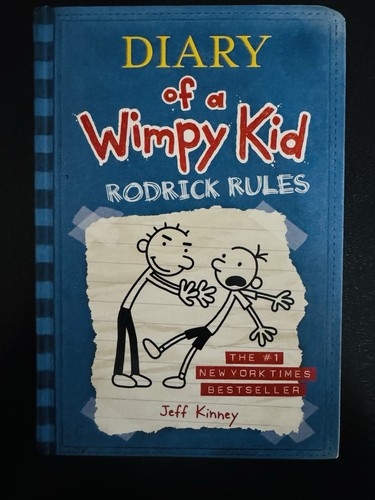2008 Diary of a Wimpy Kid Rodrick Rules Hardcover
