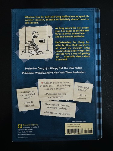 2008 Diary of a Wimpy Kid Rodrick Rules Hardcover - photo 2