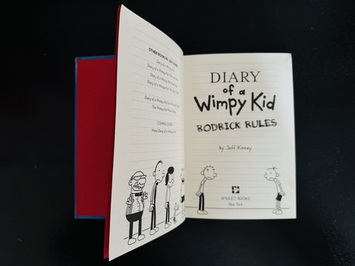 2008 Diary of a Wimpy Kid Rodrick Rules Hardcover - photo 3