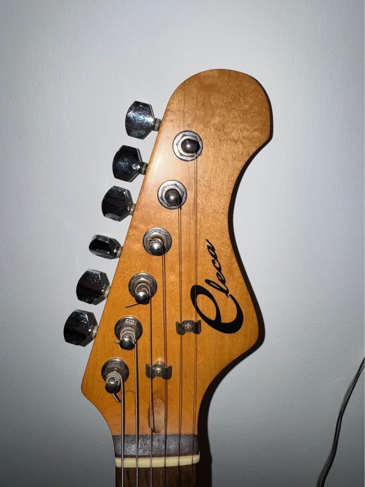 Eleca Flame Electric Guitar with Washburn Amp - photo 3