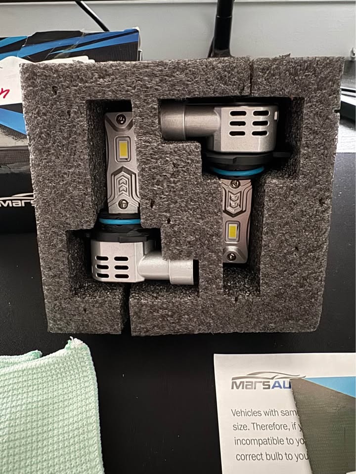 New MarsAUTO M4 H13 LED Headlight Bulbs - photo 2