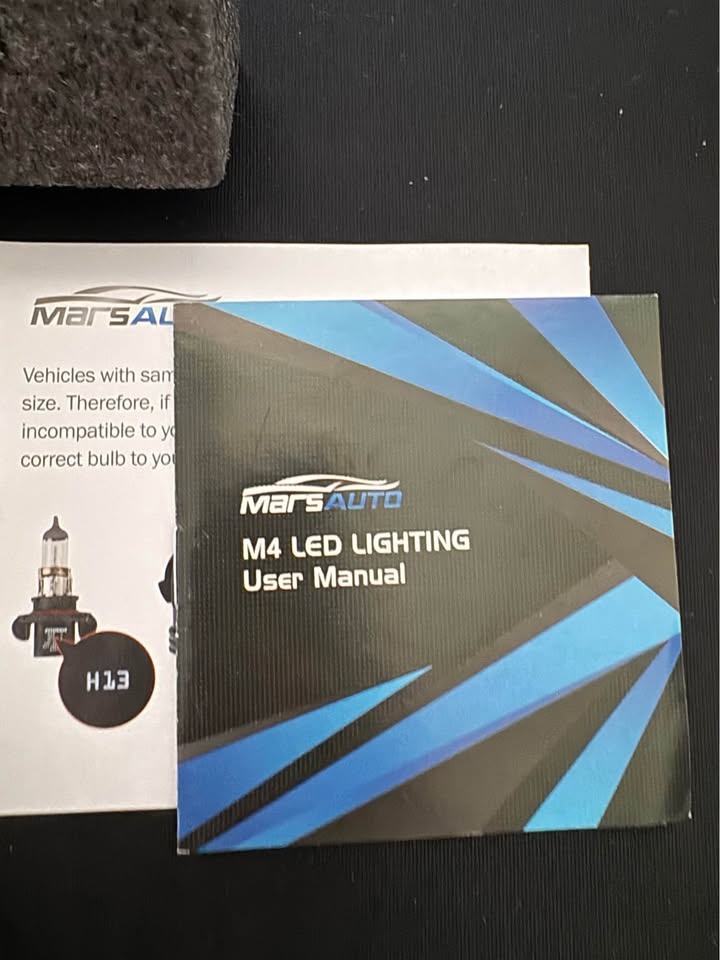 New MarsAUTO M4 H13 LED Headlight Bulbs - photo 3
