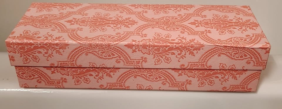 Wooden Hair Brush with Floral Design – Gift Box Included - photo 2