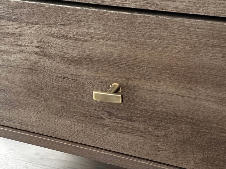Mid-Century Modern 6-Drawer Dresser – Walnut Finish – Wade Logan - photo 4