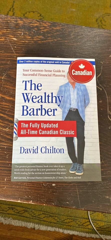 NEW book- The Wealthy Barber- 2025 updated edition