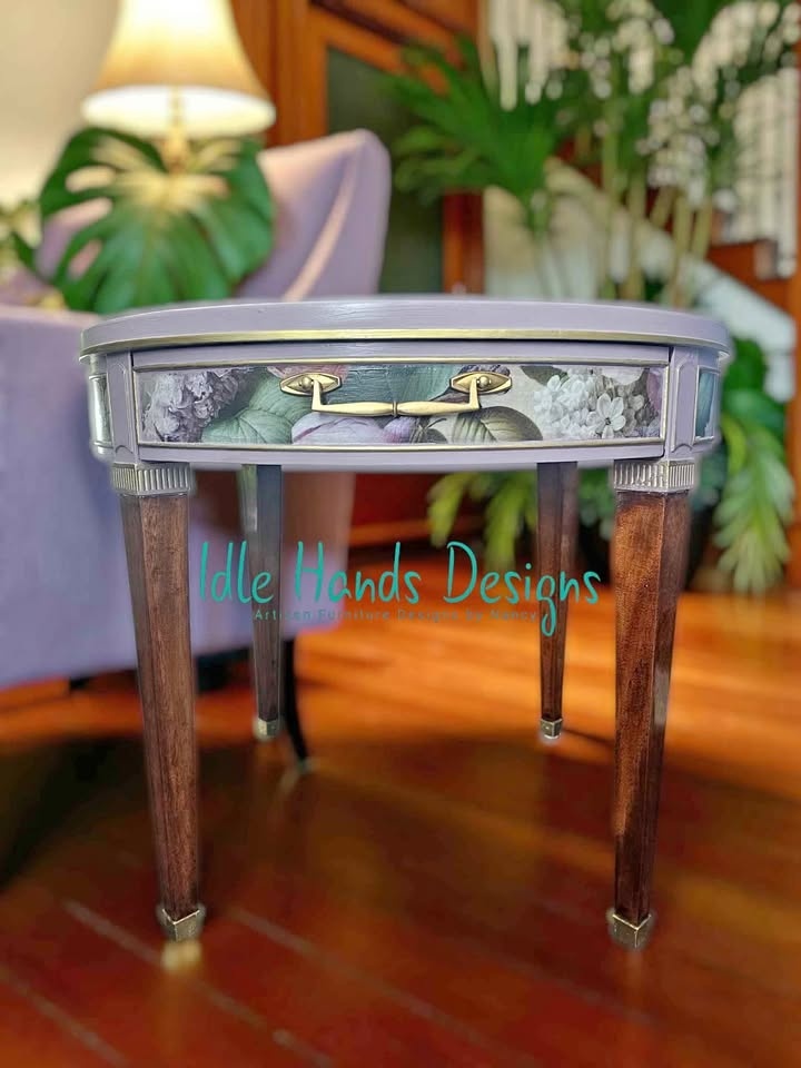 Sweet Serenity - Drum Accent Table